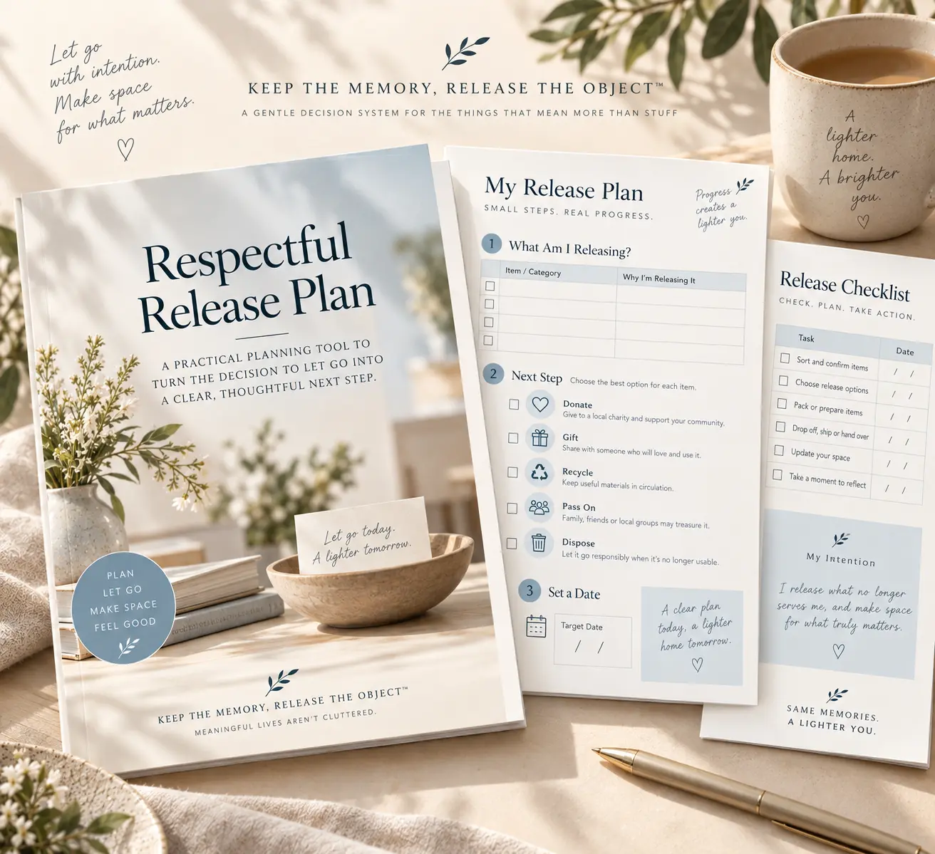 Respectful Release Plan worksheet cover